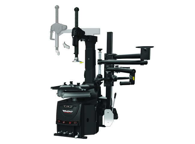 BP818 Semi Auto Swing Arm Tyre Changers with helper arm